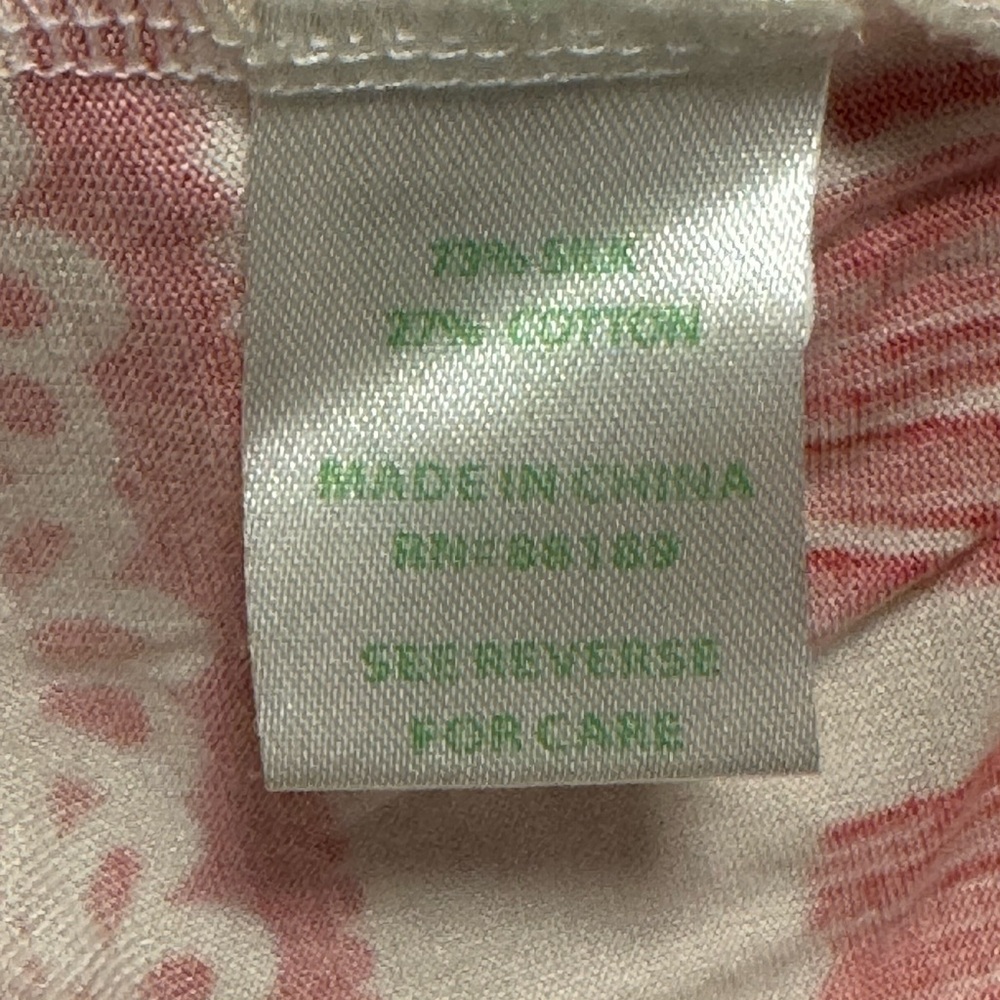Lilly Pulitzer Pink and White Tank Top - Picture 6 of 6